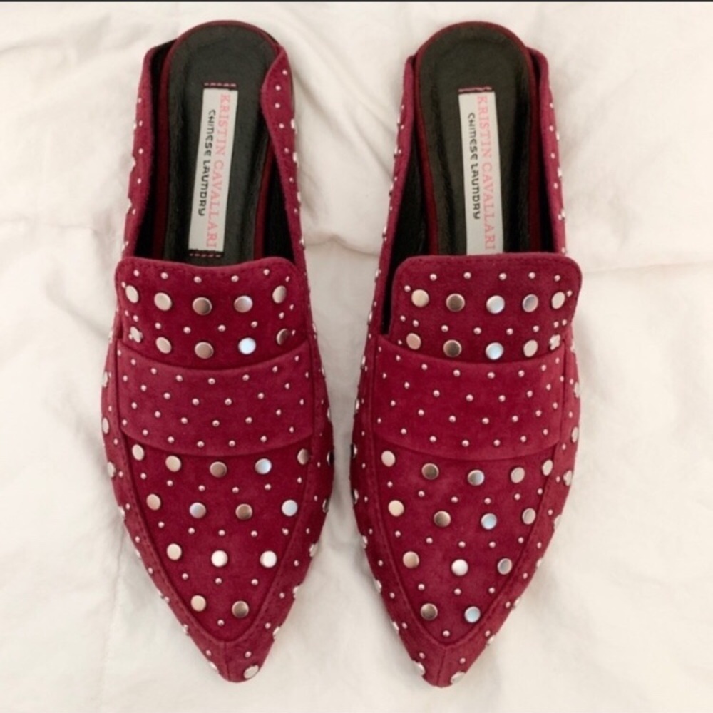 Chinese Laundry Studded Mules - Kristin Cavallari